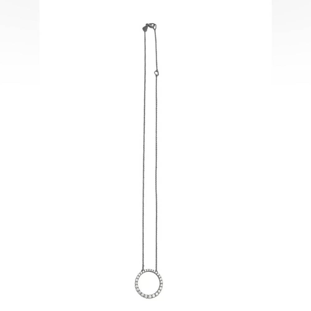 HEARTS ON FIRE 18k White Gold Chain, 1.05 CTW, Diamond Pendant Necklace, PERFECT - Picture 10 of 11